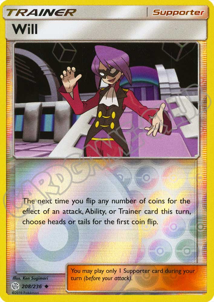 208 / 236 Will non comune foil reverse (EN) -NEAR MINT-