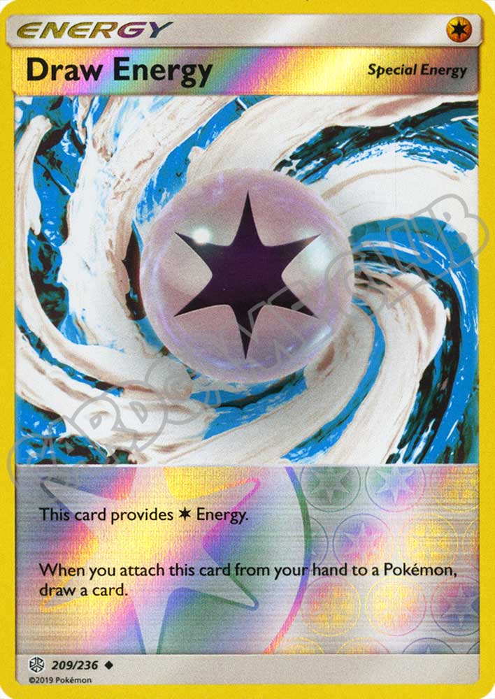 209 / 236 Draw Energy non comune foil reverse (EN) -NEAR MINT-