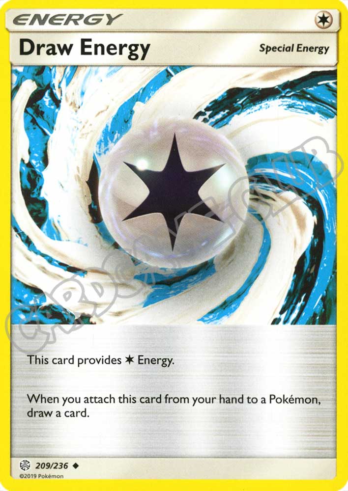 209 / 236 Draw Energy non comune normale (EN) -NEAR MINT-