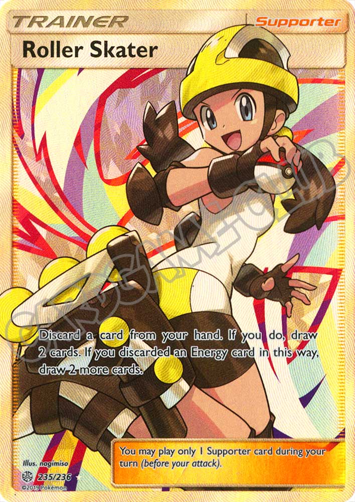 235 / 236 Rollerskater ultra rara foil (EN) -NEAR MINT-