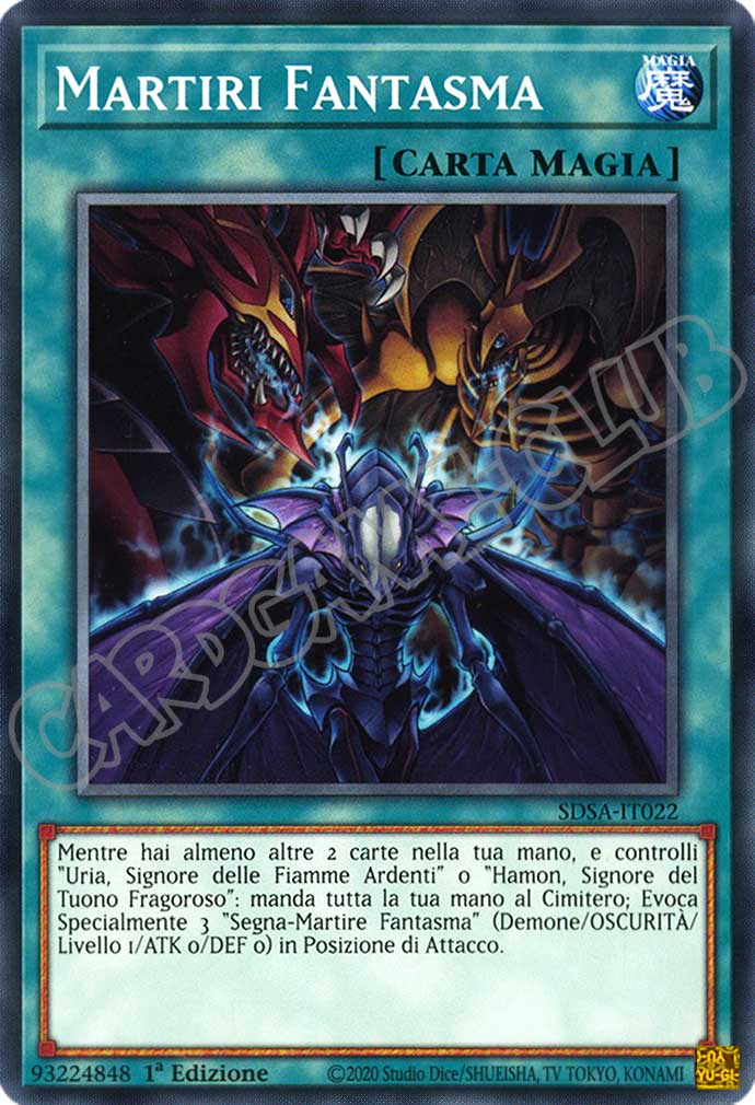 SDSA-IT022 Martiri Fantasma comune 1a Edizione (IT) -NEAR MINT-