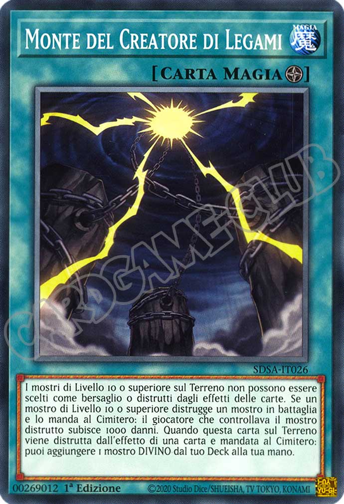 SDSA-IT026 Monte del Creatore di Legami comune 1a Edizione (IT) -NEAR MINT-