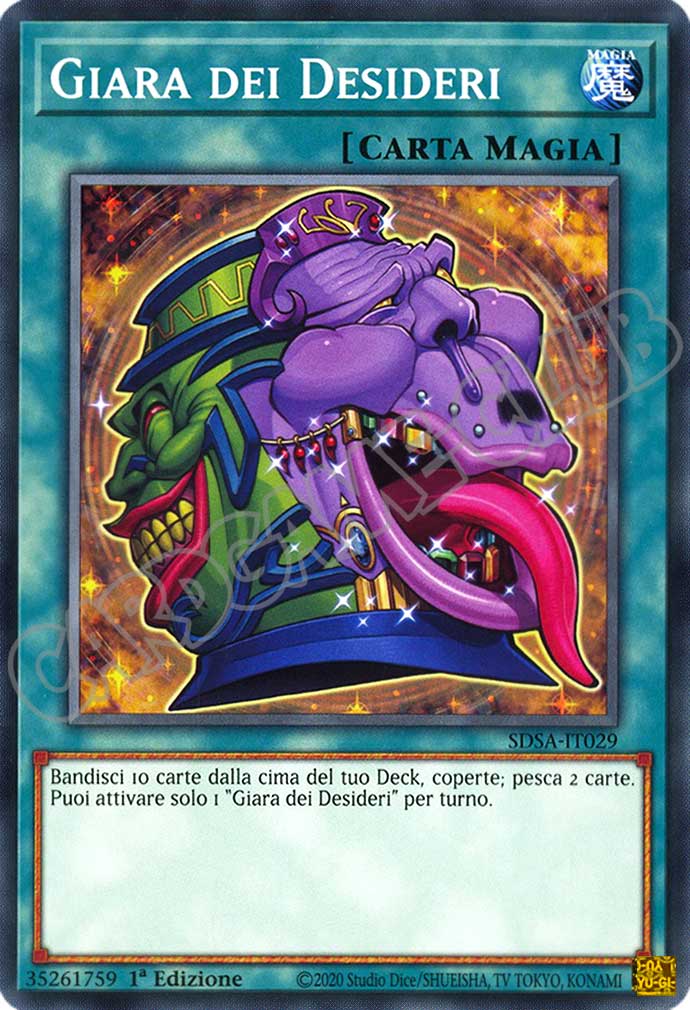 SDSA-IT029 Giara dei Desideri comune 1a Edizione (IT) -NEAR MINT-