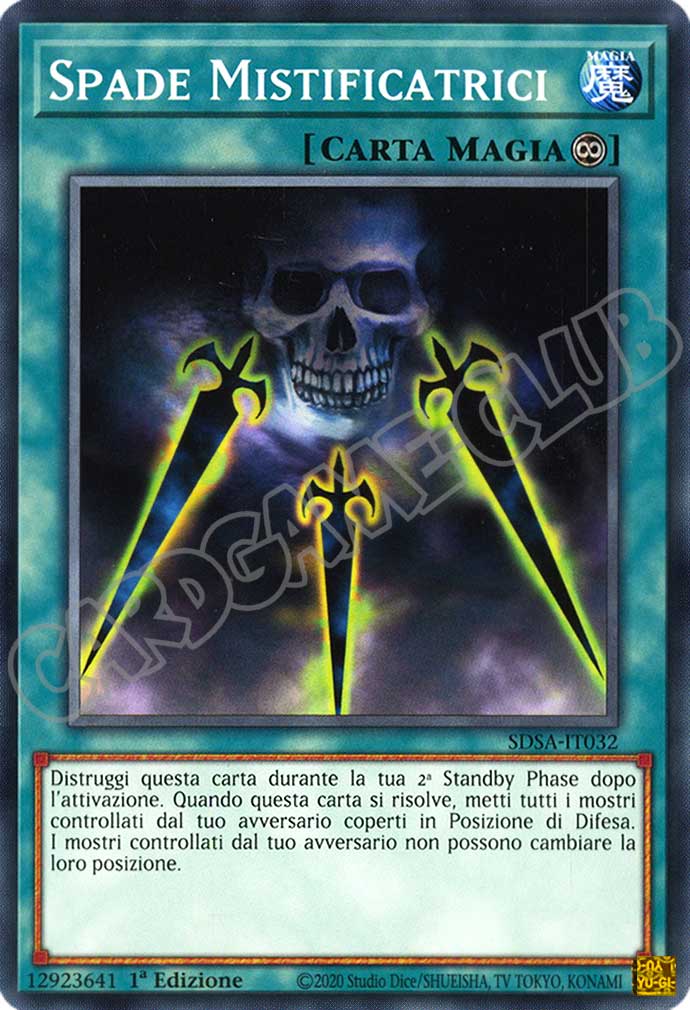 SDSA-IT032 Spade Mistificatrici comune 1a Edizione (IT) -NEAR MINT-