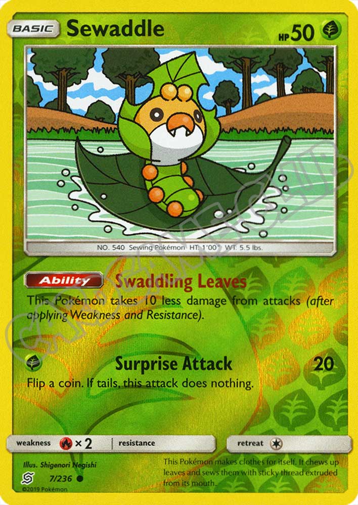 007 / 236 Sewaddle comune foil reverse (EN) -NEAR MINT-