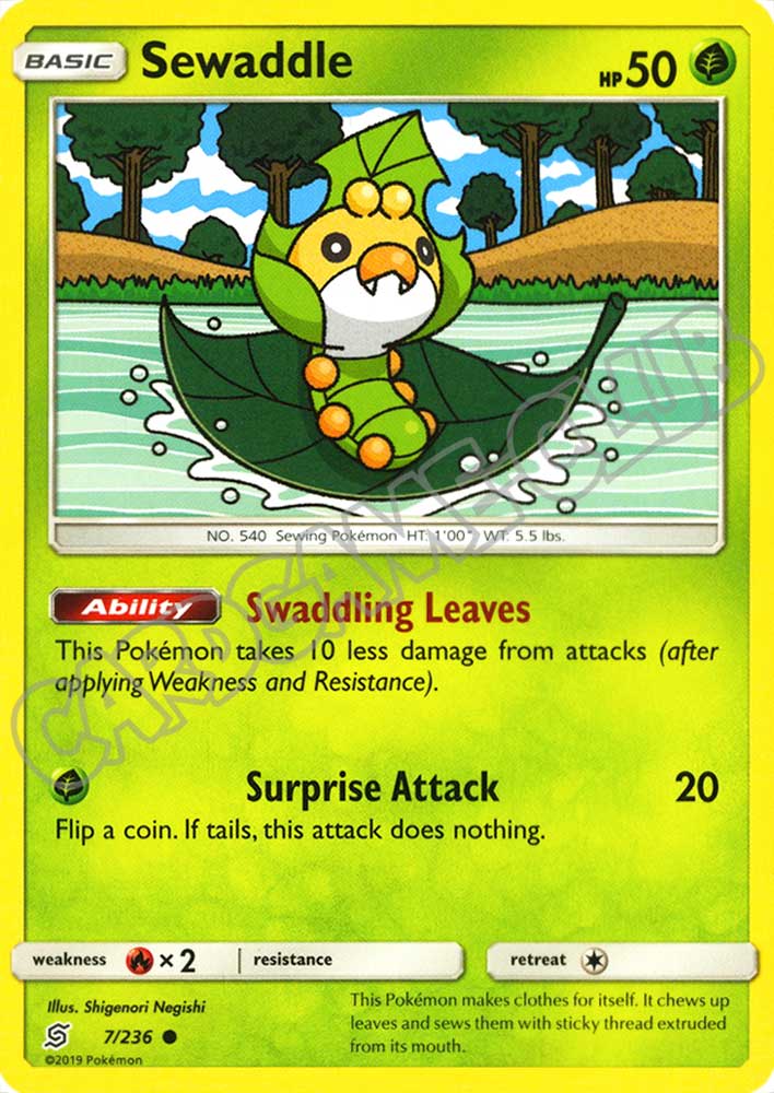 007 / 236 Sewaddle comune normale (EN) -NEAR MINT-