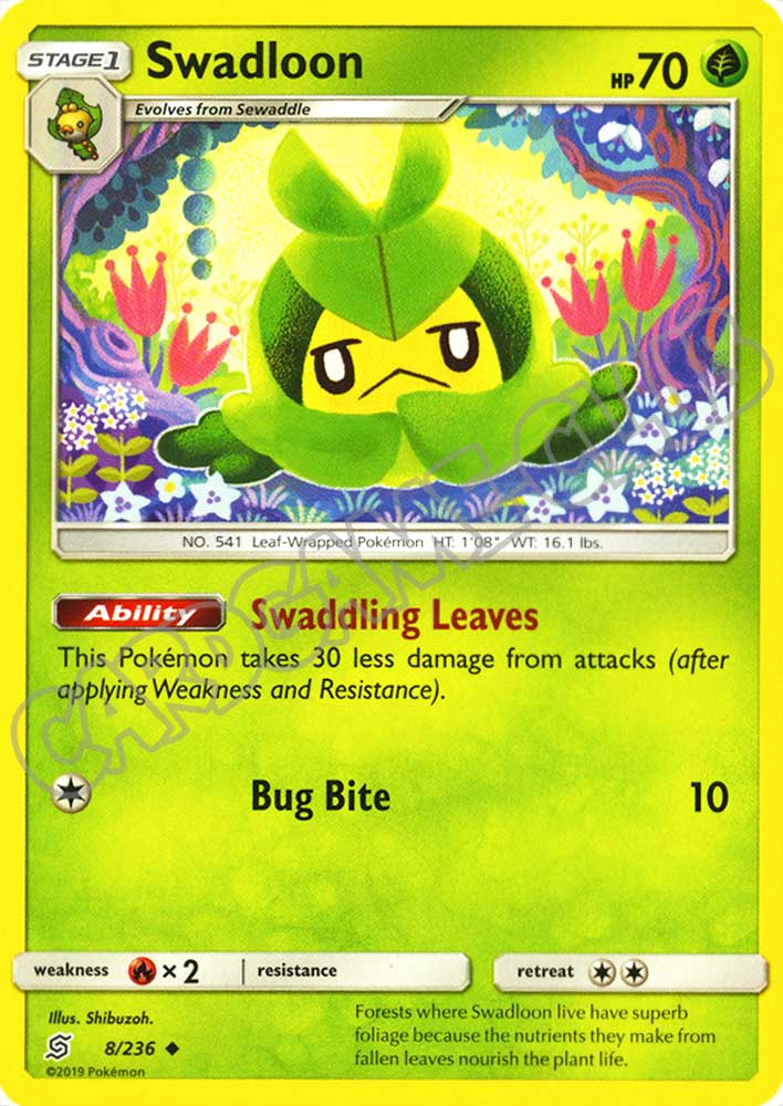 008 / 236 Swadloon non comune normale (EN) -NEAR MINT-