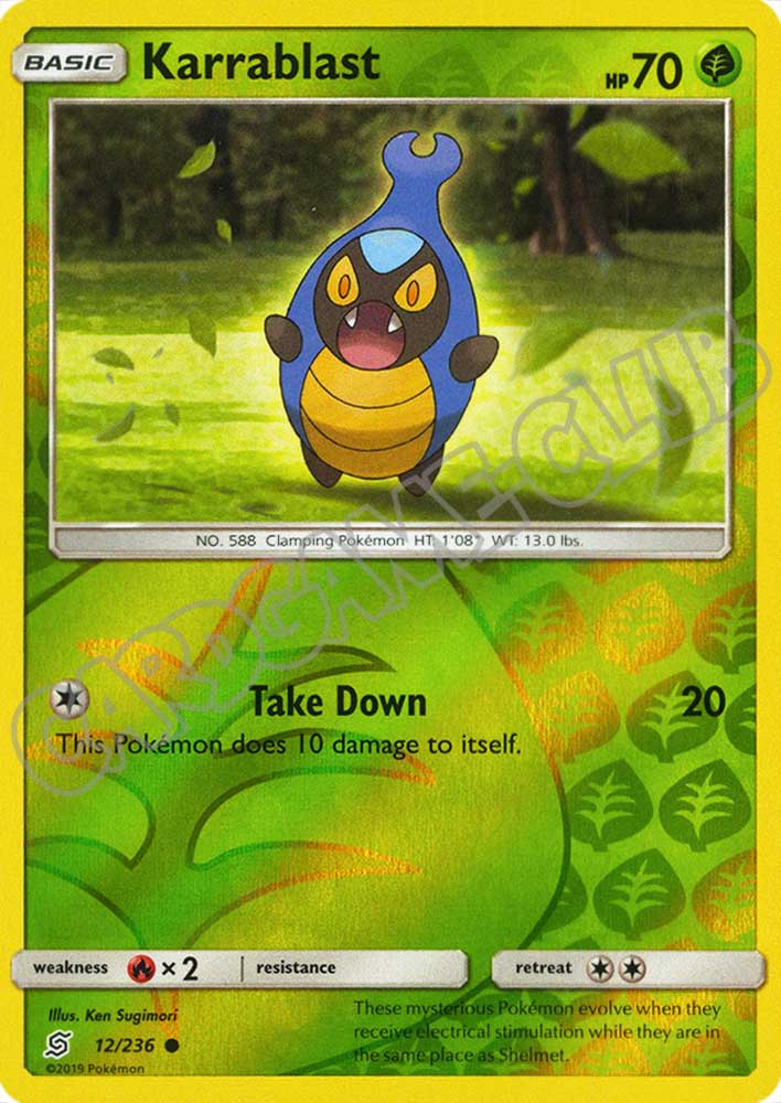 012 / 236 Karrablas comune foil reverse (EN) -NEAR MINT-