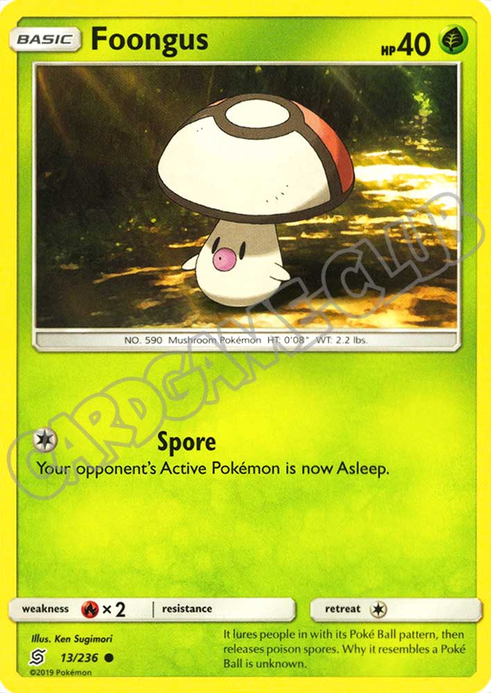 013 / 236 Foongus comune normale (EN) -NEAR MINT-