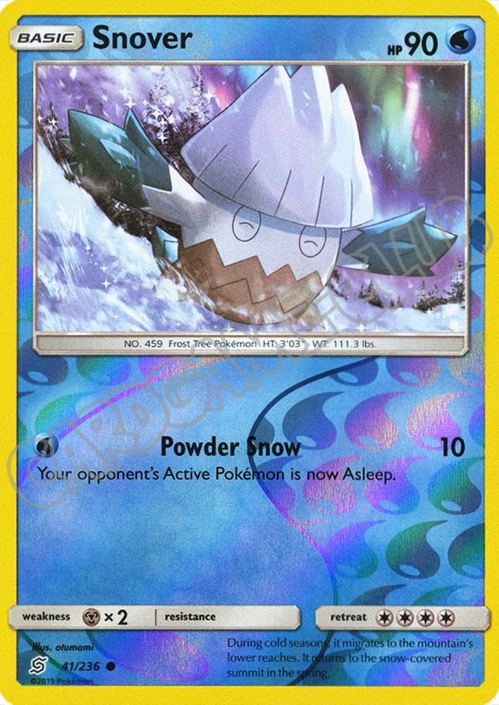 041 / 236 Snover comune foil reverse (EN) -NEAR MINT-