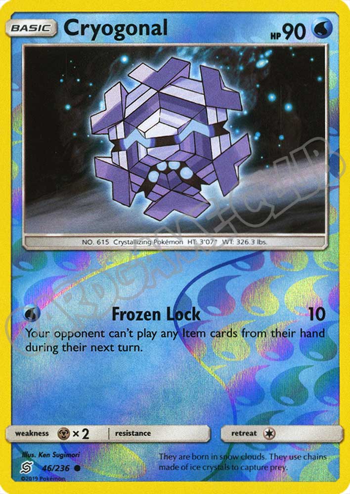 046 / 236 Cryogonal comune foil reverse (EN) -NEAR MINT-