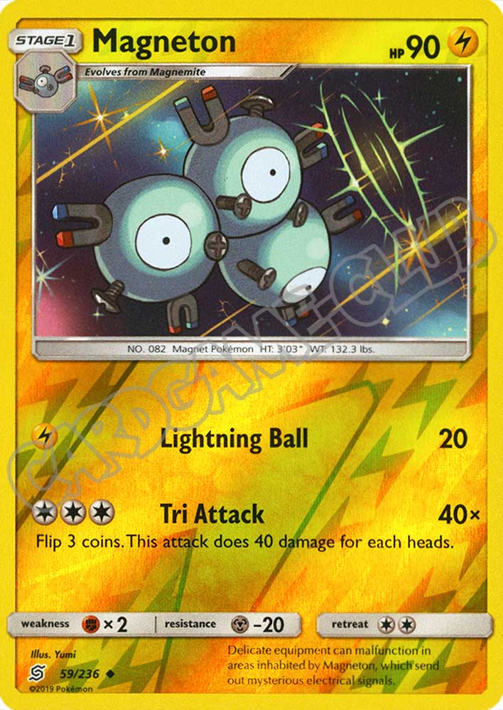 059 / 236 Magneton non comune foil reverse (EN) -NEAR MINT-