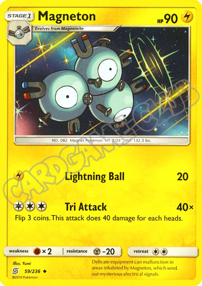 059 / 236 Magneton non comune normale (EN) -NEAR MINT-