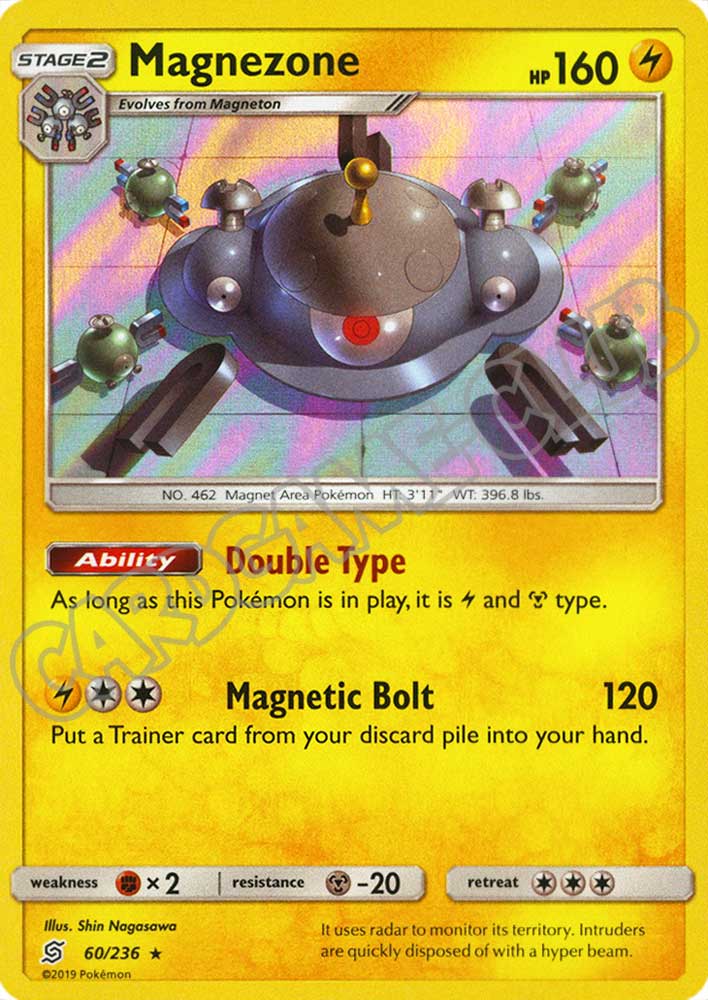 060 / 236 Magnezone rara foil (EN) -NEAR MINT-