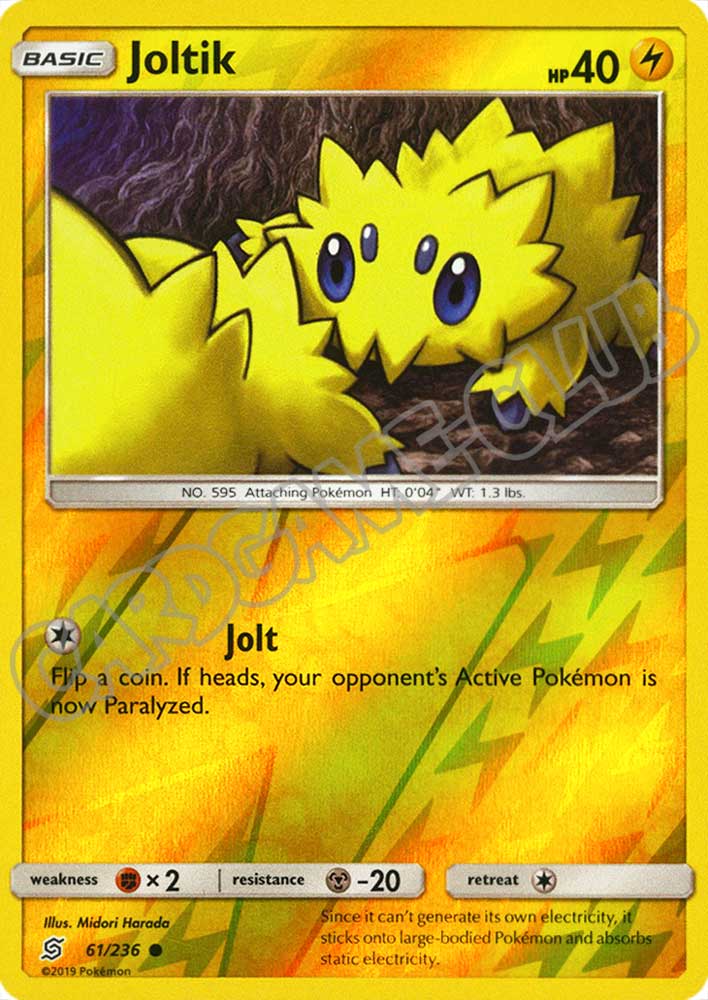 061 / 236 Joltik comune foil reverse (EN) -NEAR MINT-