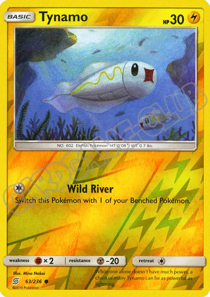 063 / 236 Tynamo comune foil reverse (EN) -NEAR MINT-