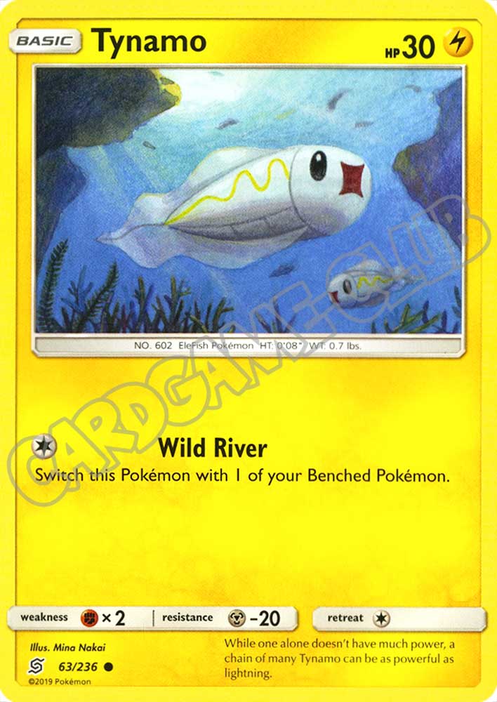 063 / 236 Tynamo comune normale (EN) -NEAR MINT-