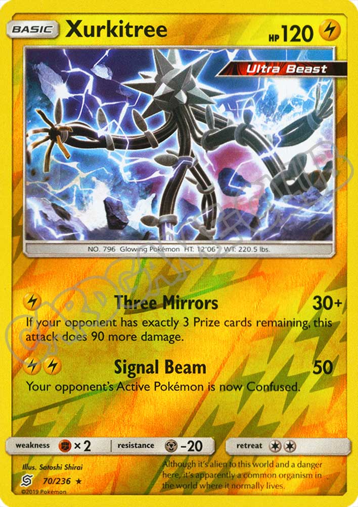 070 / 236 Xurkitree rara foil reverse (EN) -NEAR MINT-