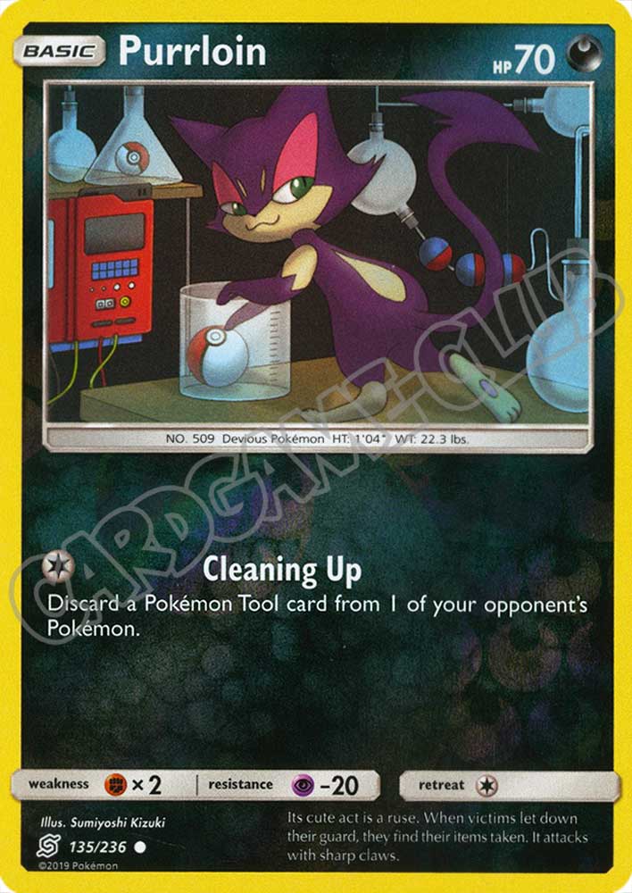 134 / 236 Drapion rara foil reverse (EN) -NEAR MINT-