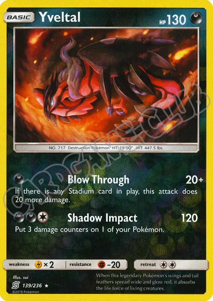 138 / 236 Scrafty rara foil reverse (EN) -NEAR MINT-