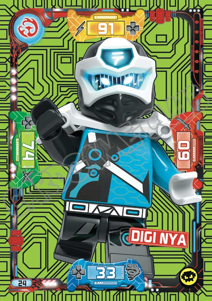 024 / 252 Digi Nya neon (IT) -NEAR MINT-