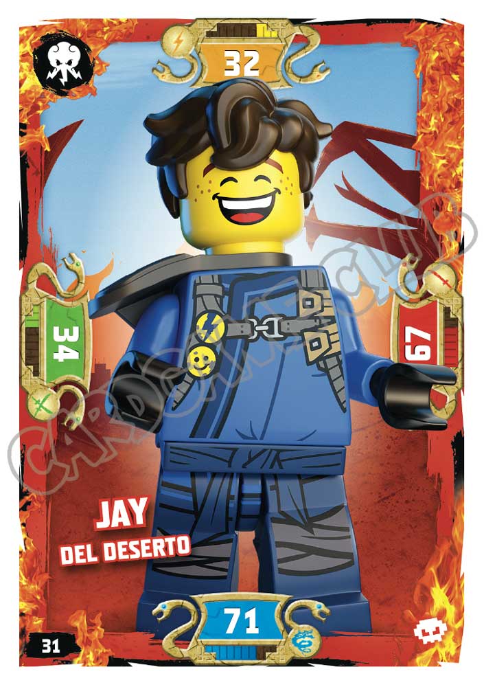 031 / 252 Jay del Deserto normale (IT) -NEAR MINT-