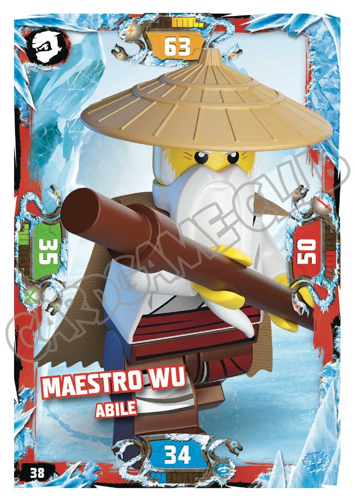 038 / 252 Maestro Wu Abile normale (IT) -NEAR MINT-