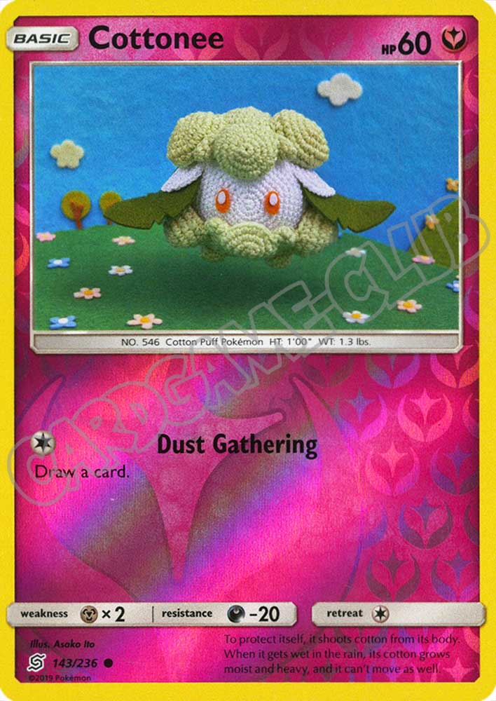 143 / 236 Cottonee comune foil reverse (EN) -NEAR MINT-