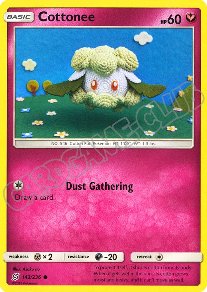 143 / 236 Cottonee comune normale (EN) -NEAR MINT-