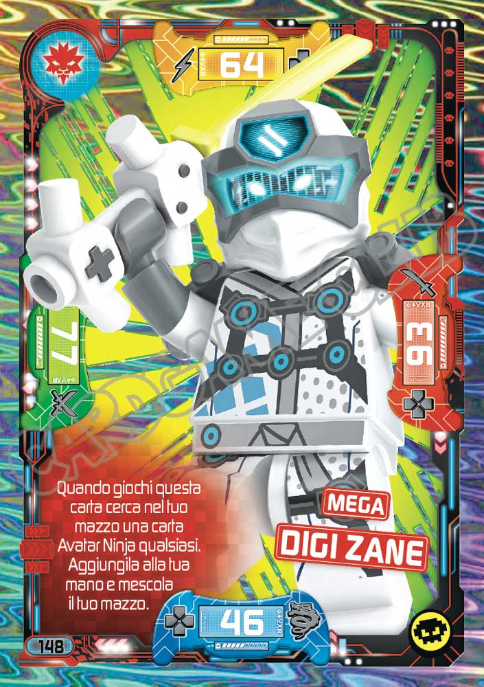 148 / 252 Mega Digi Zane mega (IT) -NEAR MINT-