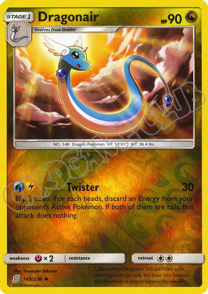 148 / 236 Dratini comune foil reverse (EN) -NEAR MINT-