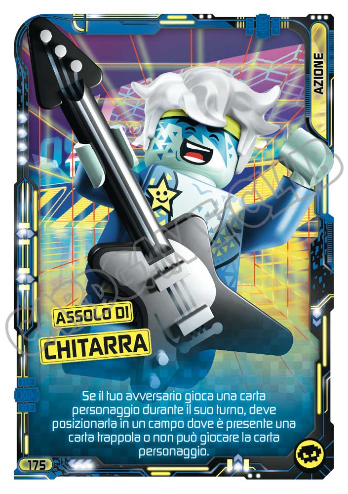 175 / 252 Assolo di Chitarra normale (IT) -NEAR MINT-