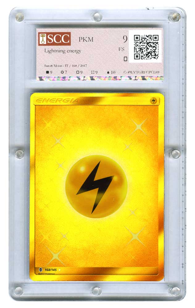 168 / 145 Energia Lampo rara segreta foil (IT) -GRADATA-SCC/09