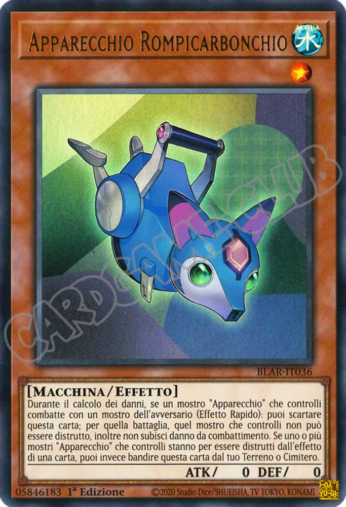 BLAR-IT036 Apparecchio Rompicarbonchio ultra rara 1a Edizione (IT) -NEAR MINT-