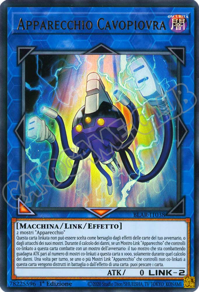 BLAR-IT038 Apparecchio Cavopiovra ultra rara 1a Edizione (IT) -NEAR MINT-