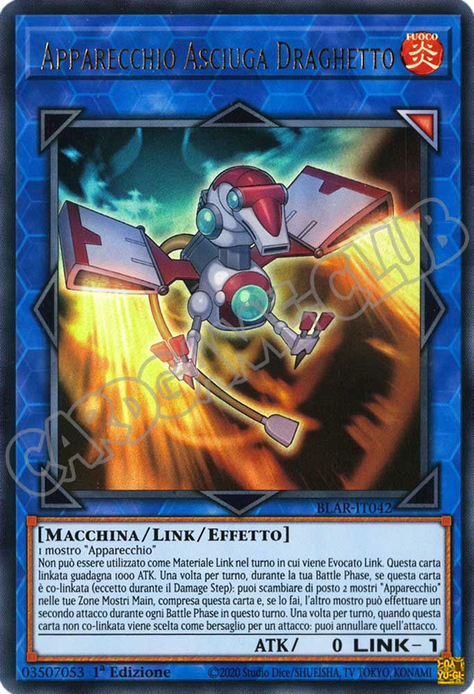 BLAR-IT042 Apparecchio Asciuga Draghetto ultra rara 1a Edizione (IT) -NEAR MINT-