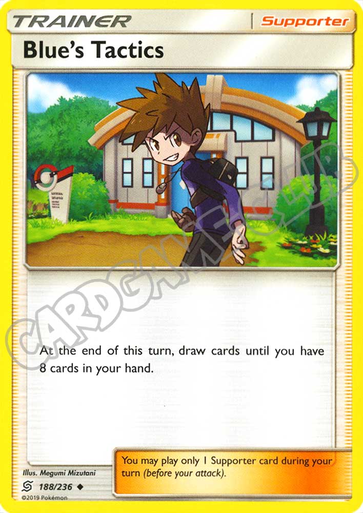 188 / 236 Blue's Tactics non comune normale (EN) -NEAR MINT-