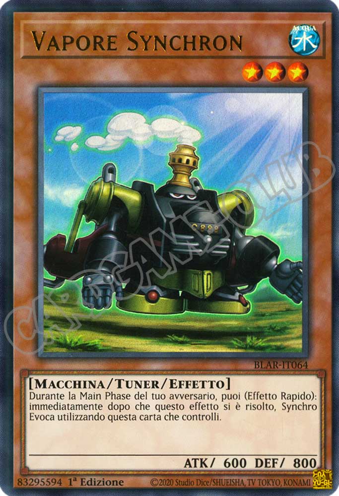 BLAR-IT064 Vapore Synchron ultra rara 1a Edizione (IT) -NEAR MINT-