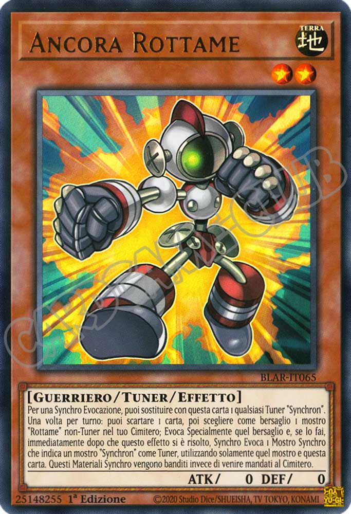 BLAR-IT065 Ancora Rottame ultra rara 1a Edizione (IT) -NEAR MINT-