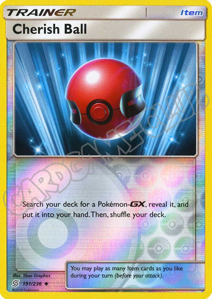191 / 236 Cherish Ball non comune foil reverse (EN) -NEAR MINT-
