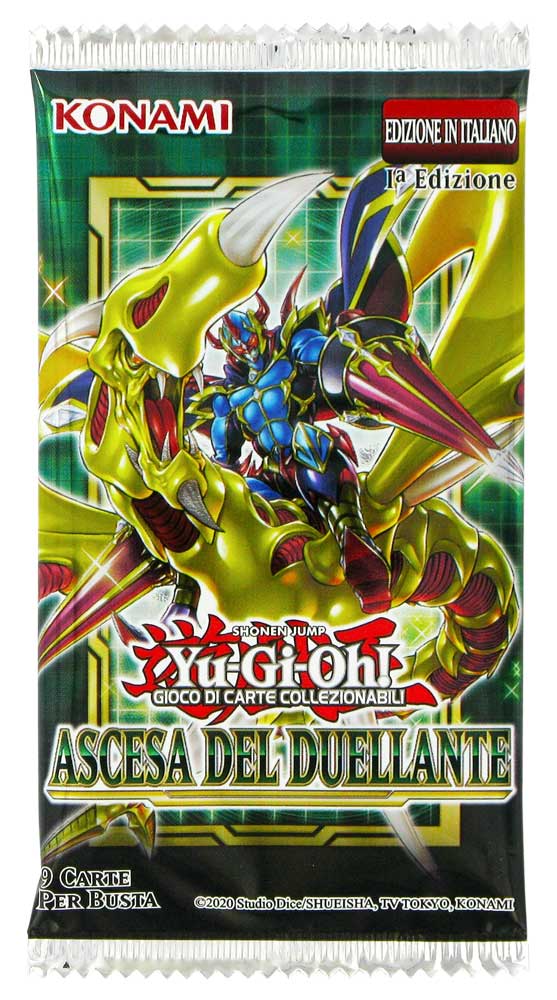 Ascesa del Duellante 1a edizione busta 9 carte (IT)