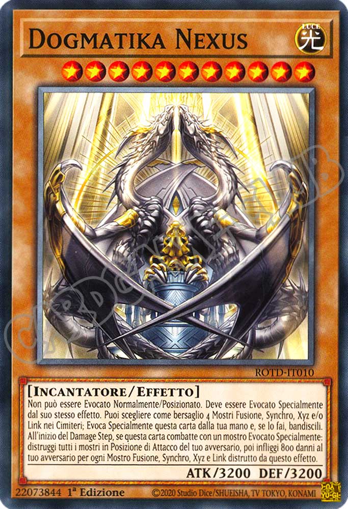 ROTD-IT010 Dogmatika Nexus comune 1a Edizione (IT) -NEAR MINT-