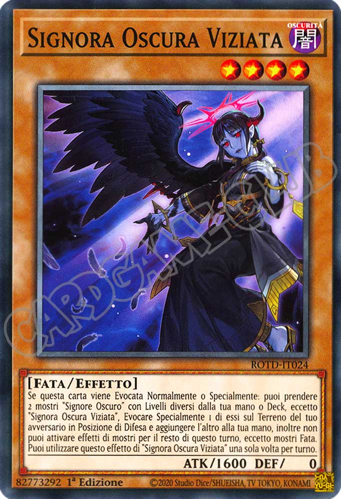 ROTD-IT024 Signora Oscura Viziata comune 1a Edizione (IT) -NEAR MINT-