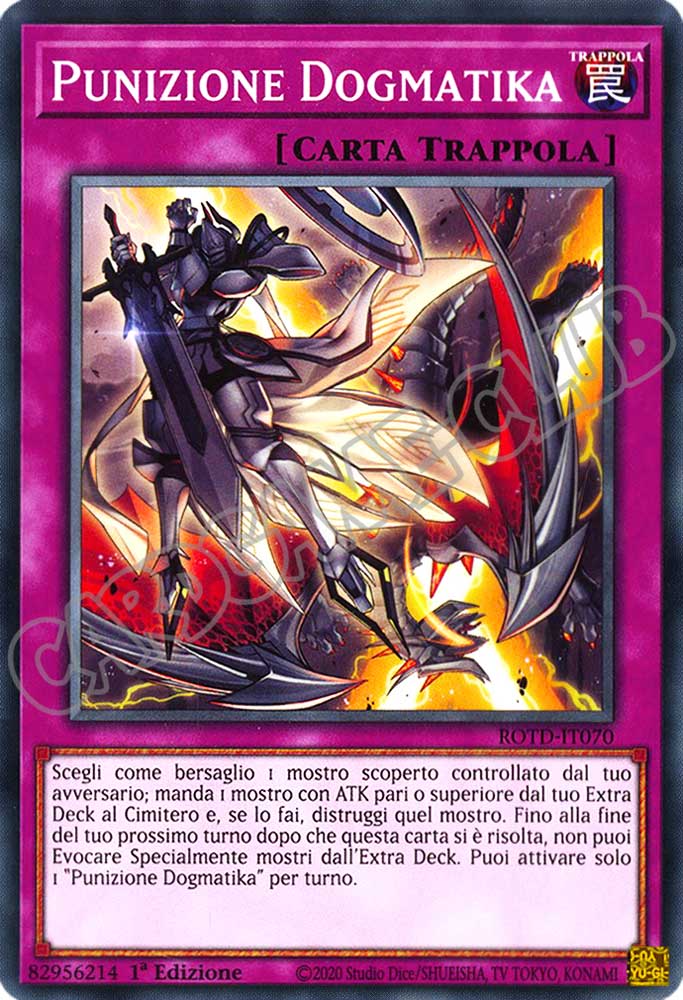 ROTD-IT070 Punizione Dogmatika comune 1a Edizione (IT) -NEAR MINT-