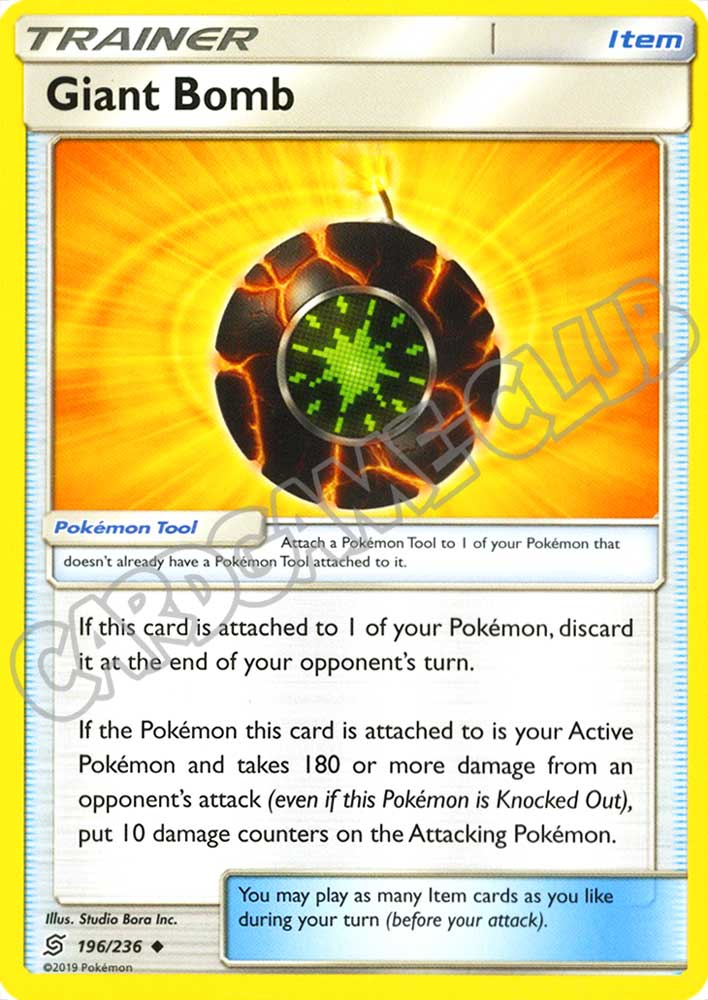 196 / 236 Giant Bomb non comune normale (EN) -NEAR MINT-