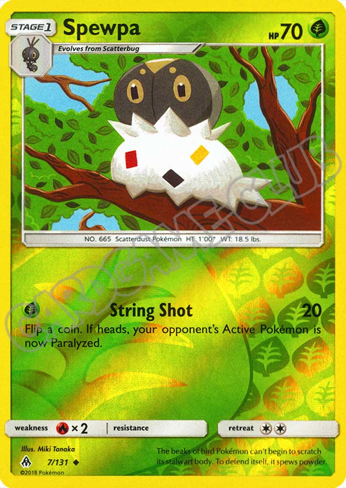 007 / 131 Spewpa non comune foil reverse (EN) -NEAR MINT-