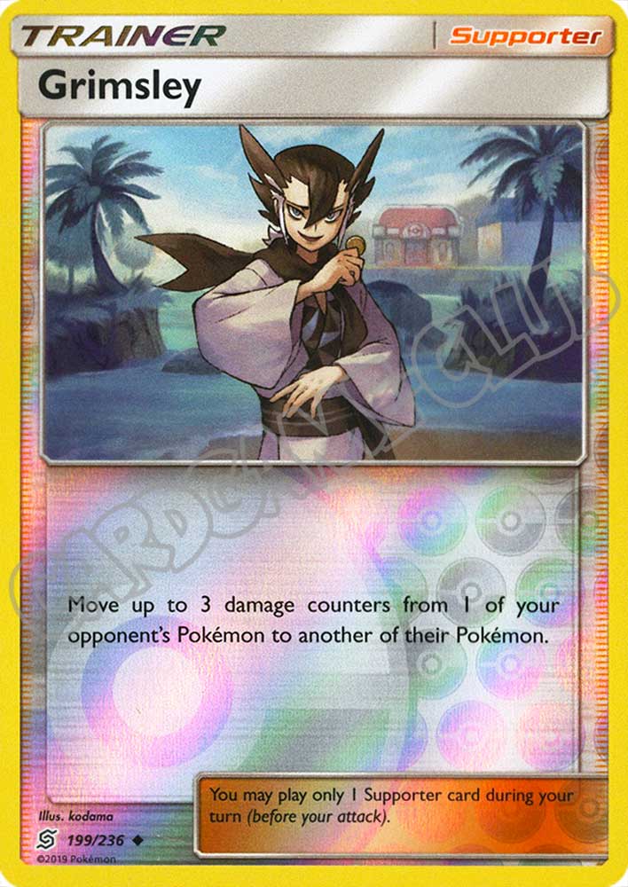 199 / 236 Grimsley non comune foil reverse (EN) -NEAR MINT-