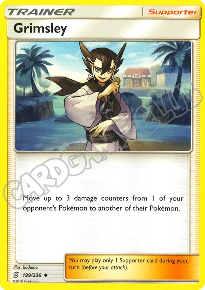 199 / 236 Grimsley non comune normale (EN) -NEAR MINT-