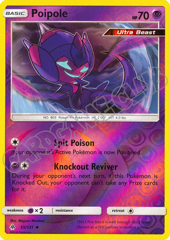 055 / 131 Poipole non comune foil reverse (EN) -NEAR MINT-