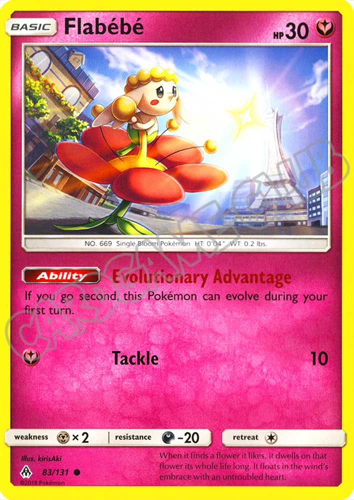 083 / 131 Flabebe' comune normale (EN) -NEAR MINT-